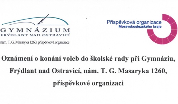 Oznámení o konání voleb do ŠR