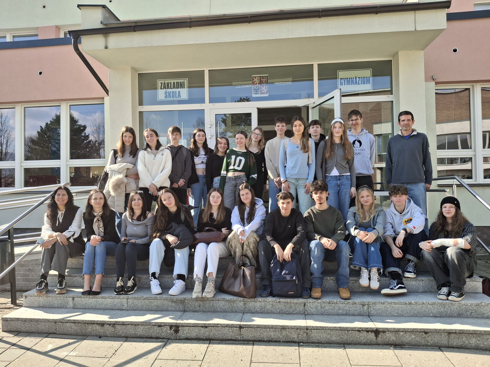 Portugalští studenti u nás